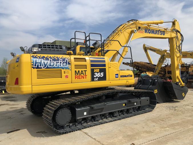 MATRENT Matrent pense à l'environnement et investit dans une 6ème excavatrice hybride de 36T